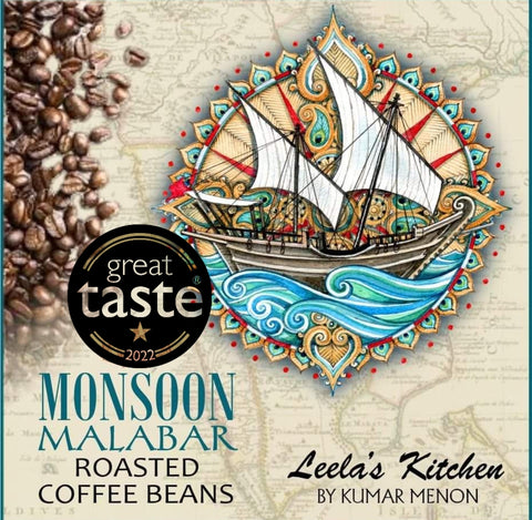 Monsoon Malabar coffee beans (200g) - Arabica 100%